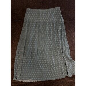 Market & Spruce Maxi Skirt Blue Women's Long XL  0607